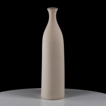 Keramická váza 46 cm, biela