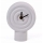 Keramické stolové hodiny 16 cm, napájanie 1xAA, biela