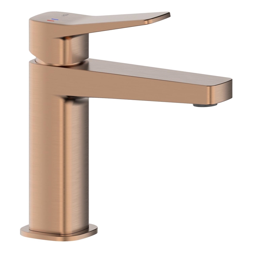 KFA Armatura 4522-815-34 - Umývadlová batéria + odtok MALAGA 15,9 cm ružové zlato