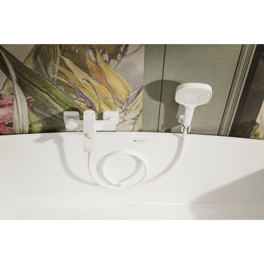 KFA Armatura 4524-010-44 - Vaňová batéria MALAGA biela