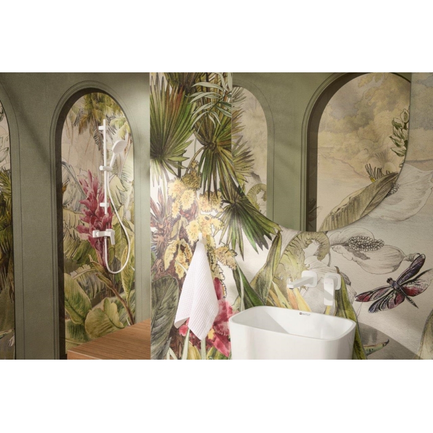 KFA Armatura 4526-010-44 - Sprchová batéria MALAGA biela