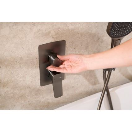 KFA Armatura 4529-301-61 - Sprchová súprava s podomietkovou batériou MALAGA metalická šedá