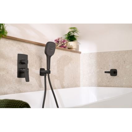 KFA Armatura 4529-301-81 - Sprchová súprava s podomietkovou batériou MALAGA čierna