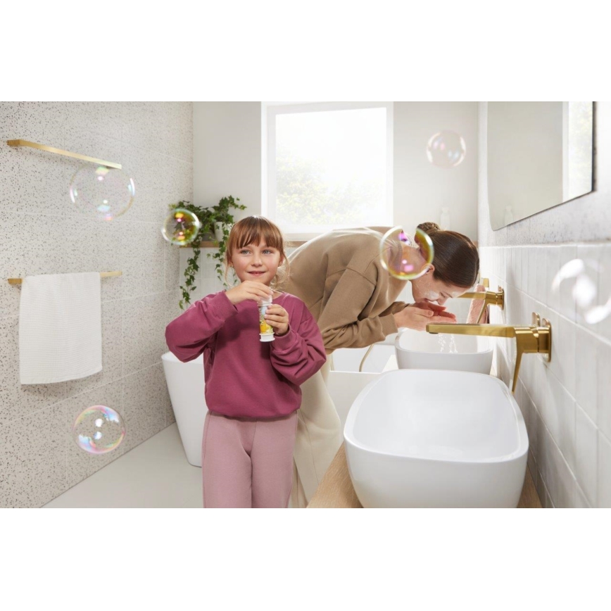 KFA Armatura 4529-810-31 - Umývadlová batéria pre podomietkovú inštaláciu MALAGA kartáčované zlato