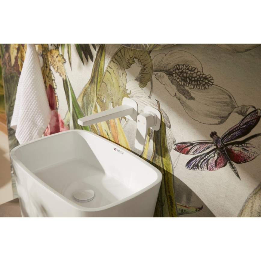 KFA Armatura 4529-810-44 - Umývadlová batéria pre podomietkovú inštaláciu MALAGA biela