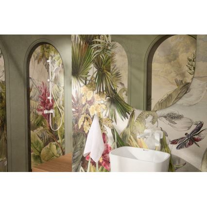 KFA Armatura 4529-810-44 - Umývadlová batéria pre podomietkovú inštaláciu MALAGA biela