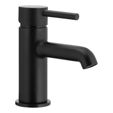 KFA Armatura 5032-815-81 - Umývadlová batéria + výpust s prepadom MOZA 15,2 cm matná čierna