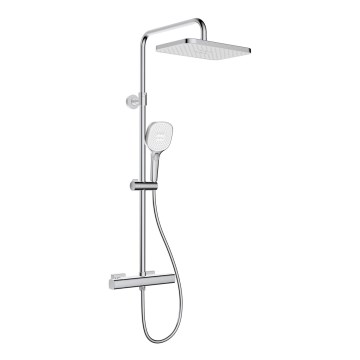 KFA Armatura 5756-910-00 - Sprchová súprava s termostatickou batériou MALAGA, lesklý chróm