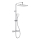 KFA Armatura 5756-910-00 - Sprchová súprava s termostatickou batériou MALAGA, lesklý chróm