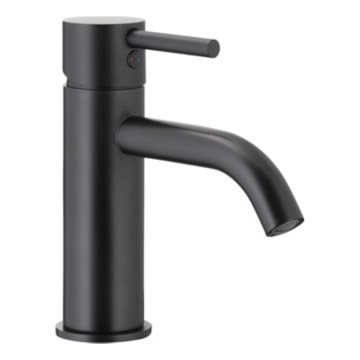 KFA Armatura 5822-815-81 - Umývadlová batéria + výpust NEDA 16,5 cm mosadz/matná čierna