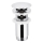 KFA Armatura 660-254-00 - Umývadlová výpust s prepadom CLICK-CLACK pr. 6,6 cm lesklý chróm