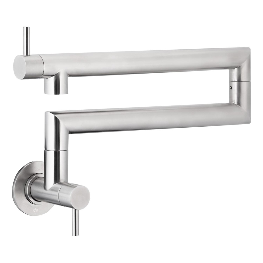 KFA Armatura 6623-030-22 - Kuchynská batéria s kĺbom DUERO POT FILLER nerez