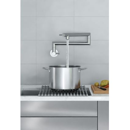 KFA Armatura 6623-030-22 - Kuchynská batéria s kĺbom DUERO POT FILLER nerez