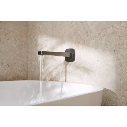 KFA Armatura 836-007-61 - Výtoková hubica pre podomietkovú inštaláciu MALAGA, metalická sivá