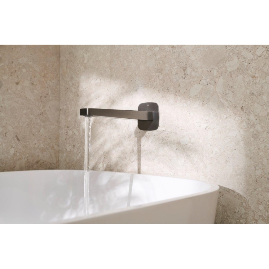 KFA Armatura 836-007-61 - Výtoková hubica pre podomietkovú inštaláciu MALAGA, metalická sivá