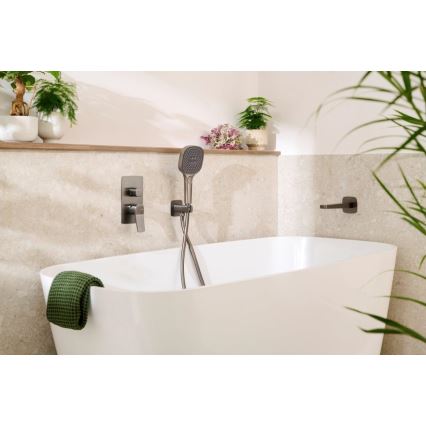 KFA Armatura 836-007-61 - Výtoková hubica pre podomietkovú inštaláciu MALAGA, metalická sivá