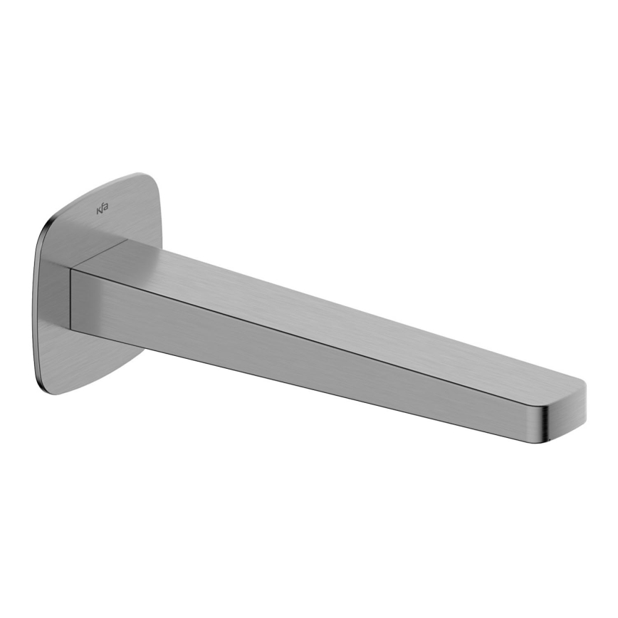 KFA Armatura 836-007-61 - Výtoková hubica pre podomietkovú inštaláciu MALAGA, metalická sivá