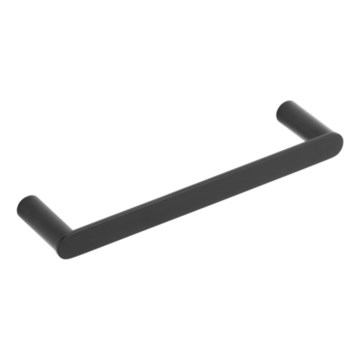 KFA Armatura 864-025-81 - Nástenný vešiak na uteráky 24 cm nerez/matná čierna