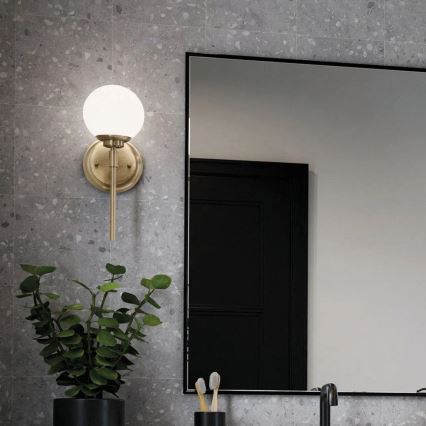 Kichler - LED Kúpeľňové nástenné svietidlo BENNO 1xG9/3W/230V IP44 mosadz