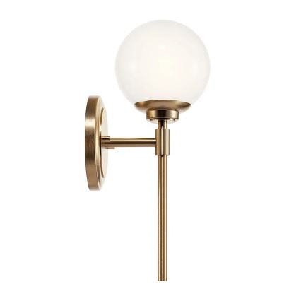 Kichler - LED Kúpeľňové nástenné svietidlo BENNO 1xG9/3W/230V IP44 mosadz