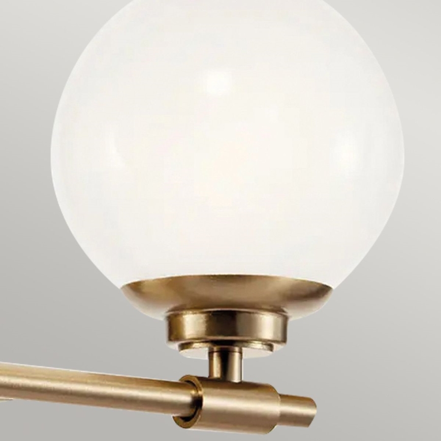 Kichler - LED Kúpeľňové nástenné svietidlo BENNO 2xG9/3W/230V IP44 mosadz