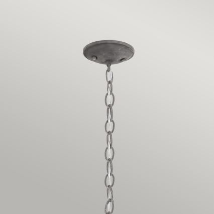 Kichler - Vonkajší luster na reťazi BRIDGE POINT 1xE27/60W/230V IP44