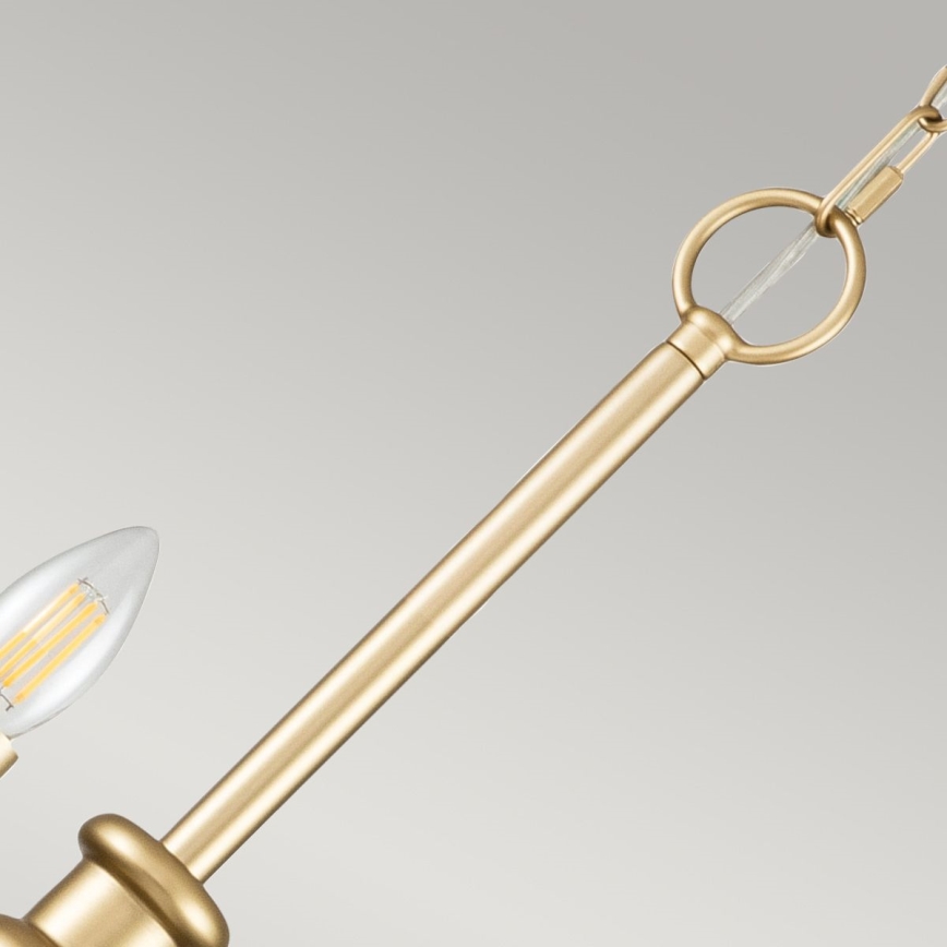 Kichler - Luster na reťazi. CAPITOL HILL 12xE14/40W/230V zlatá