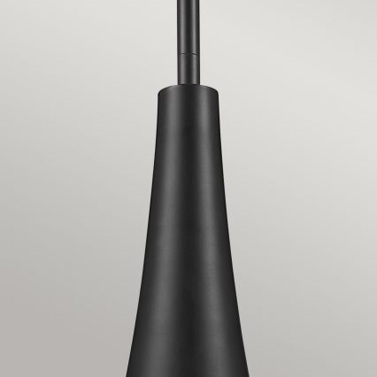 Kichler - Luster na tyči DEELA 1xE27/60W/230V pr. 17,8 cm čierna