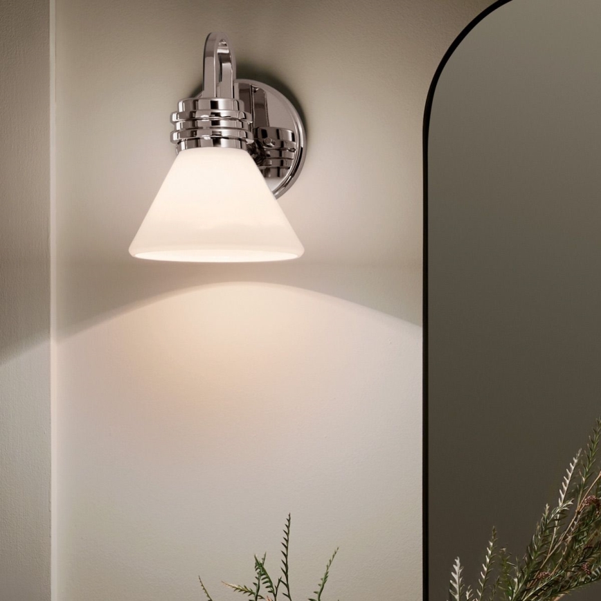 Kichler - LED Kúpeľňová nástenná lampa FARUM 1xG9/3W/230V IP44 lesklý chróm