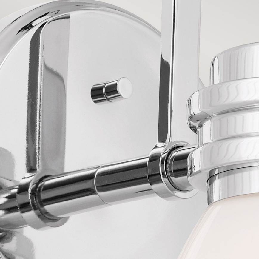 Kichler - LED Kúpeľňová nástenná lampa FARUM 1xG9/3W/230V IP44 lesklý chróm