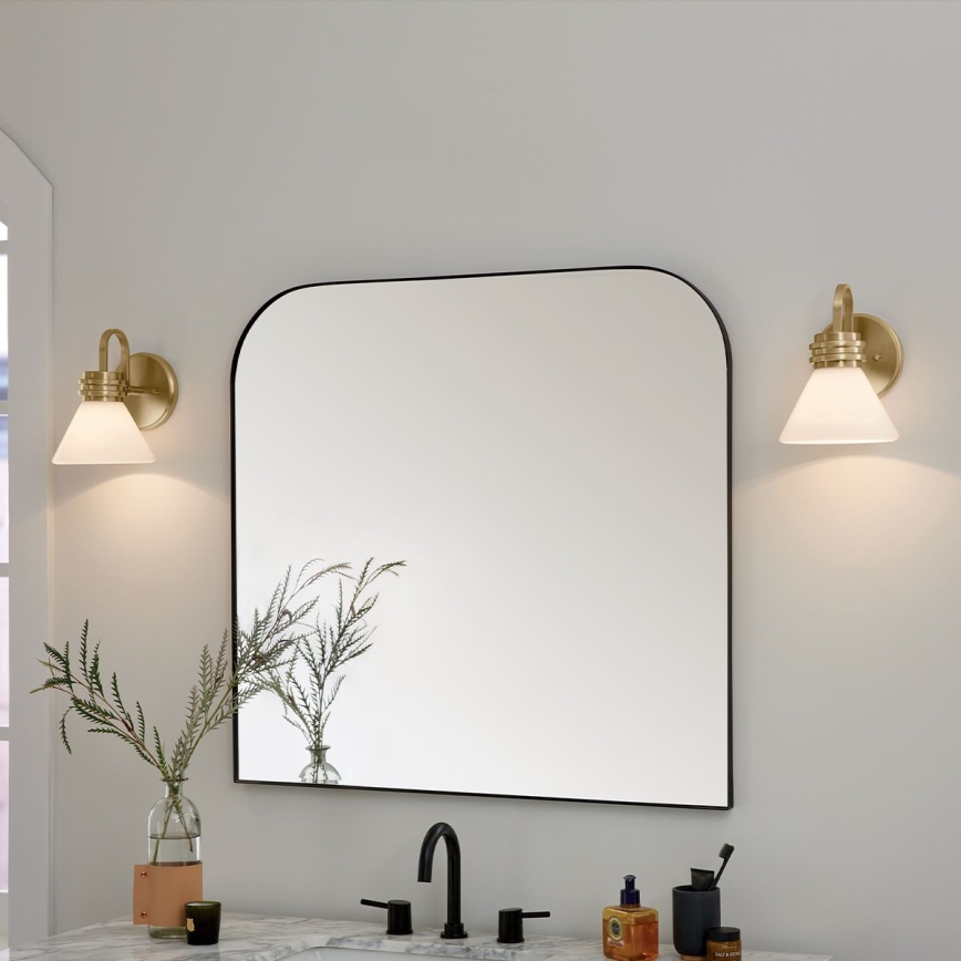 Kichler - LED Kúpeľňová nástenná lampa FARUM 1xG9/3W/230V IP44 mosadz