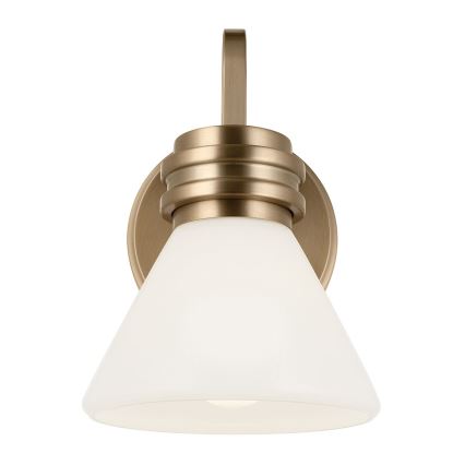 Kichler - LED Kúpeľňová nástenná lampa FARUM 1xG9/3W/230V IP44 mosadz