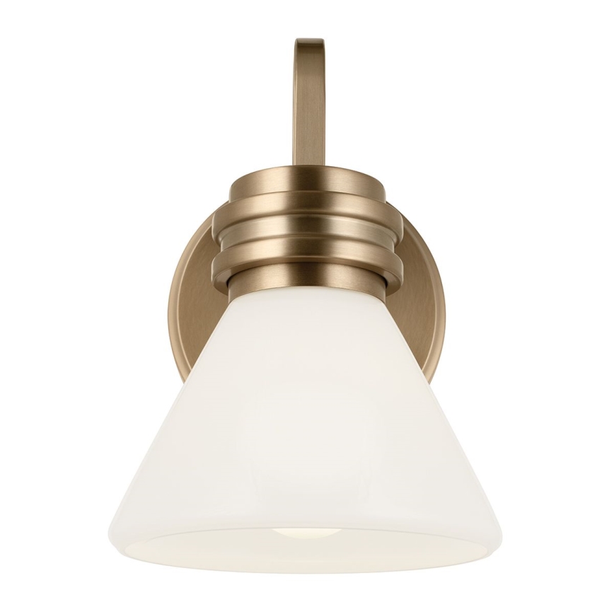 Kichler - LED Kúpeľňová nástenná lampa FARUM 1xG9/3W/230V IP44 mosadz