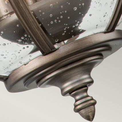 Kichler - Vonkajšie nástenné svietidlo HALLERON 3xE14/40W/230V IP44