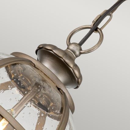 Kichler - Vonkajší závesný luster HALLERON 3xE14/40W/230V IP44