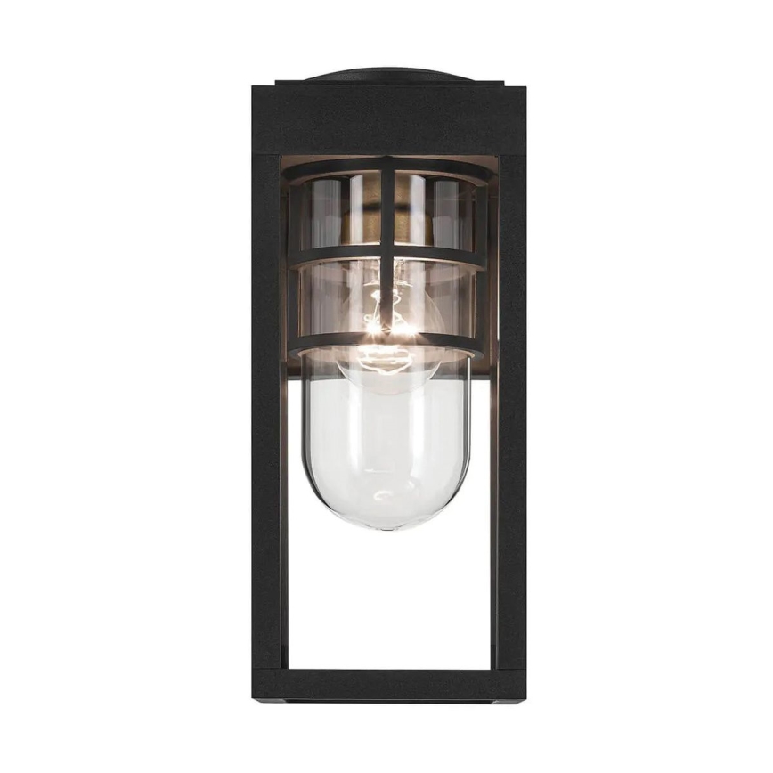 Kichler - Vonkajšie nástenné svietidlo HONE 1xE27/60W/230V IP44 čierna