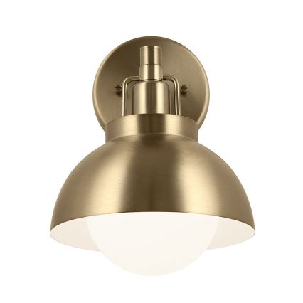 Kichler - Nástenná lampa NIVA 1xE27/40W/230V mosadz