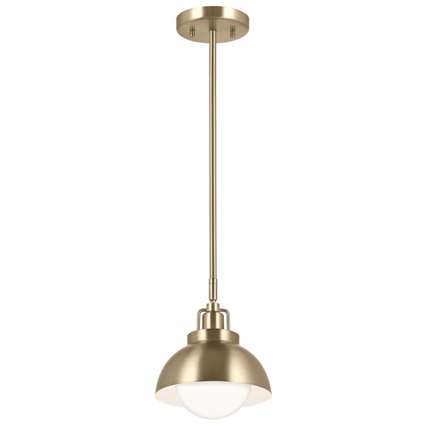 Kichler - Nástenná lampa NIVA 1xE27/40W/230V mosadz