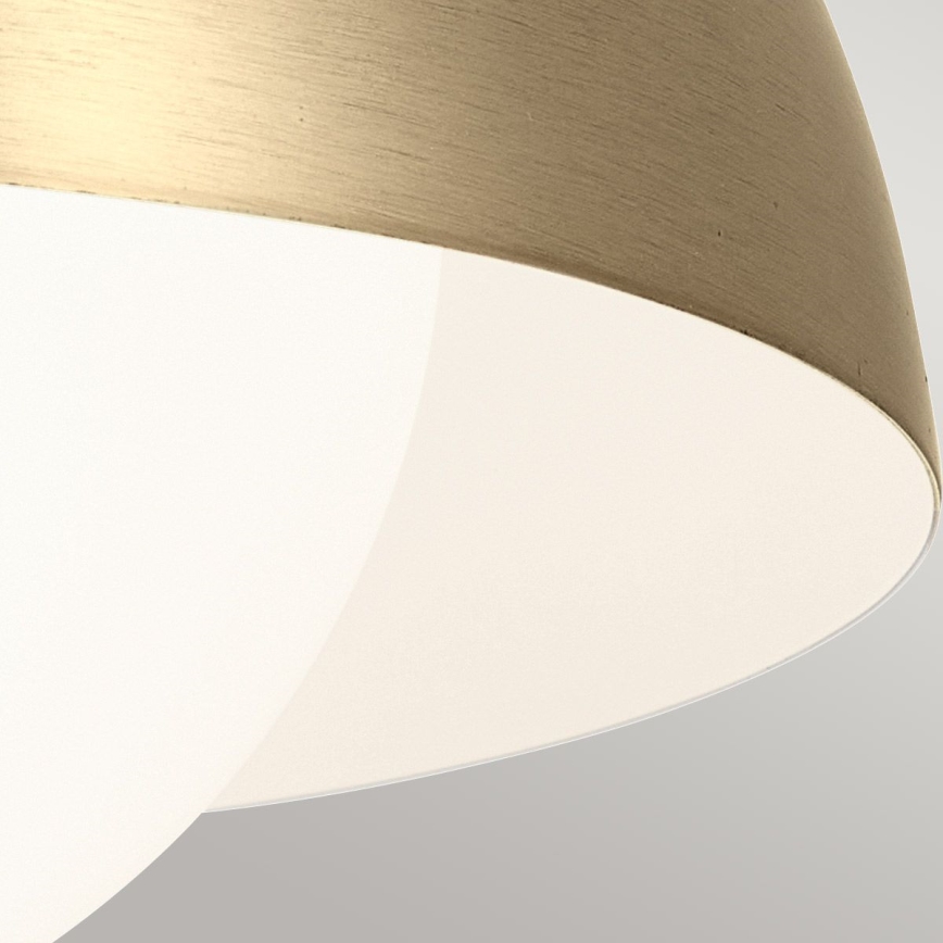 Kichler - Nástenná lampa NIVA 1xE27/40W/230V mosadz