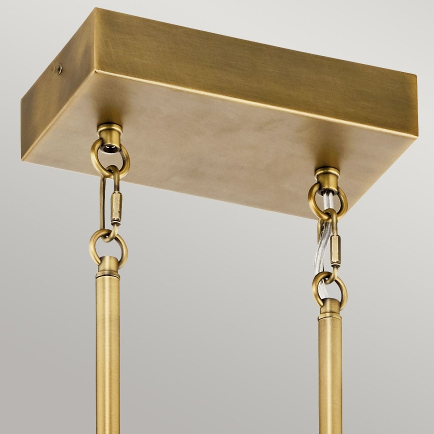 Kichler - LED luster na tyči SERENE LED/40W/230V zlatý