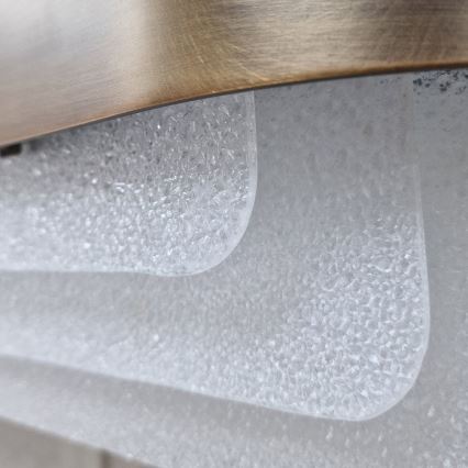 Kichler - LED luster na tyči SERENE LED/40W/230V zlatý