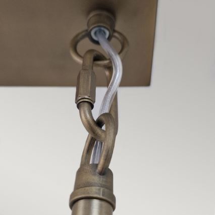 Kichler - LED luster na tyči SERENE LED/40W/230V zlatý