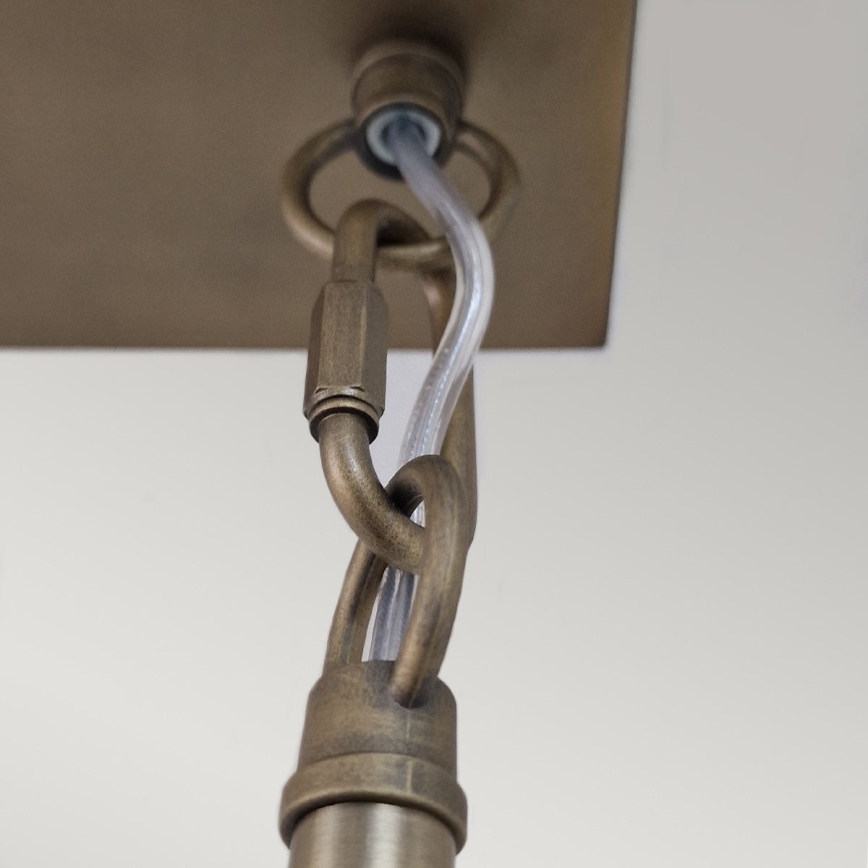 Kichler - LED luster na tyči SERENE LED/40W/230V zlatý