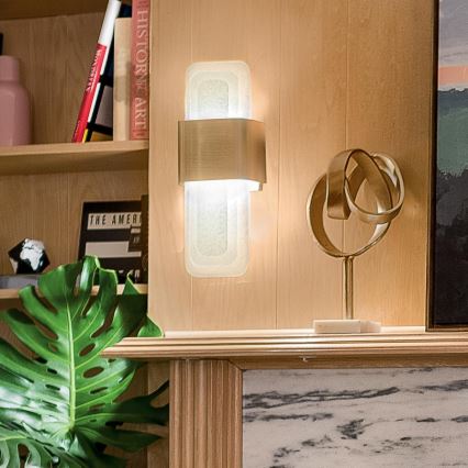 Kichler - LED Nástenné svietidlo SERENE LED/16W/230V mosadz