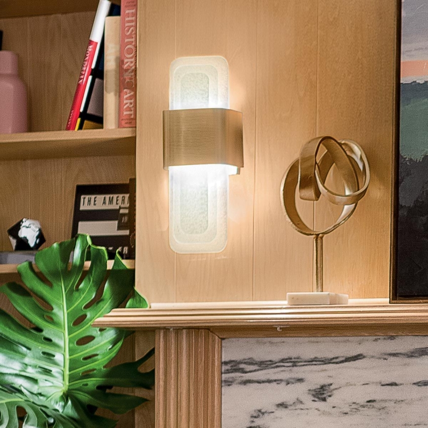 Kichler - LED Nástenné svietidlo SERENE LED/16W/230V mosadz