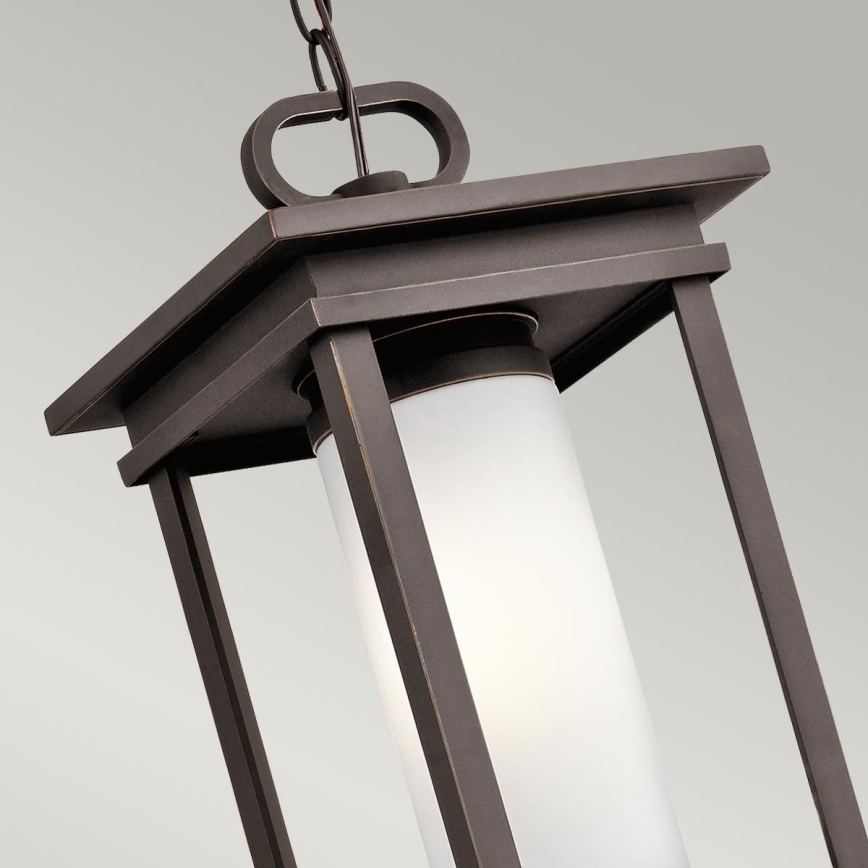 Kichler - Vonkajší luster na reťazi SOUTH HOPE 1xE14/60W/230V IP44