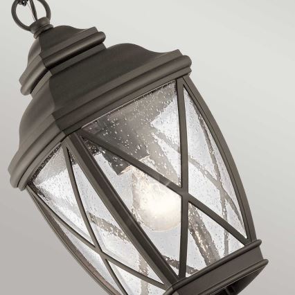 Kichler - Vonkajší luster na reťazi TANGIER 1xE27/60W/230V IP44