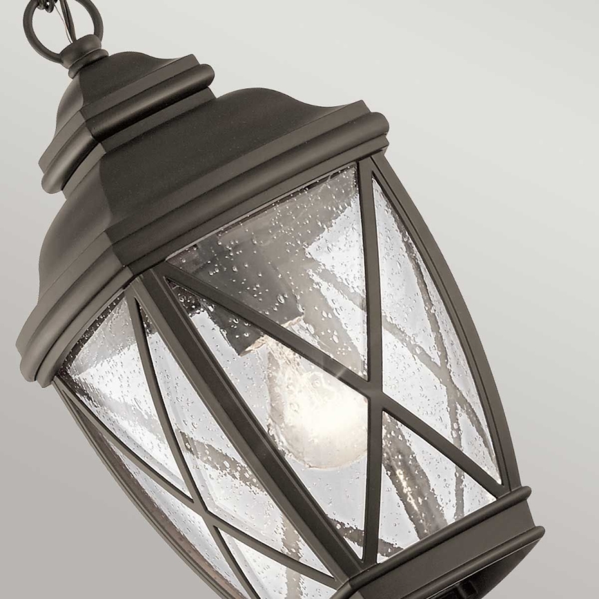 Kichler - Vonkajší luster na reťazi TANGIER 1xE27/60W/230V IP44