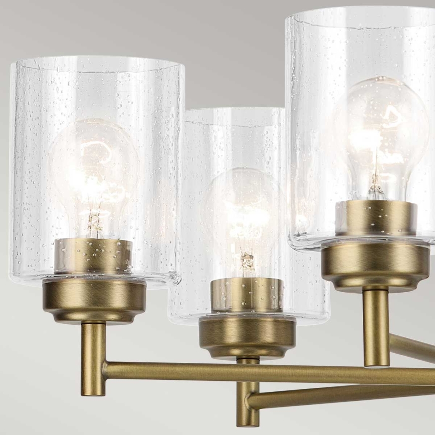 Kichler - Luster na reťazi WINSLOW 5xE27/60W/230V pr. 50,2 cm mosadz