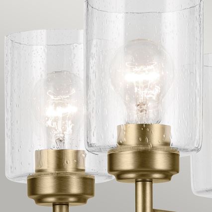 Kichler - Luster na reťazi WINSLOW 5xE27/60W/230V pr. 50,2 cm mosadz